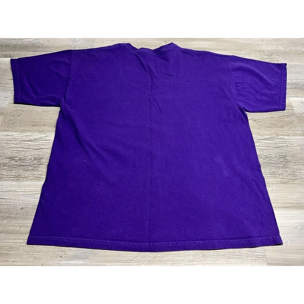 Jesse Pinkman Y2K Emo T-Shirt Grunge XL Purple Short Sleeve Graphic‎ Gun Shy